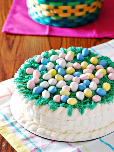Easter Basket Cake by The Redhead Baker
