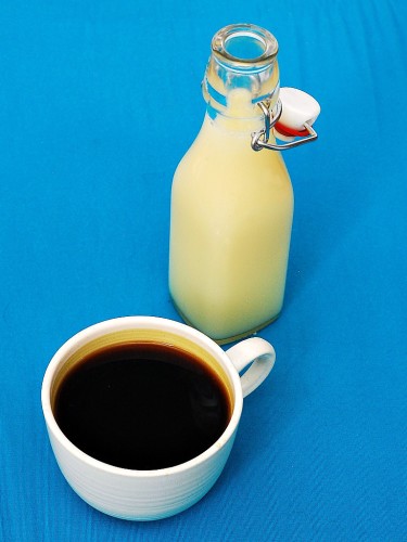 Eggnog Coffee Syrup by @TheRedheadBaker