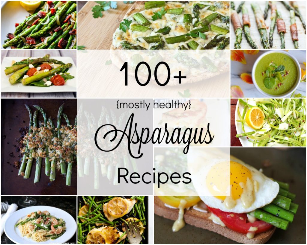 May is peak season for asparagus. I've compiled over a hundred different asparagus from fellow food bloggers, so you're bound to find one you like. TheRedheadBaker.com