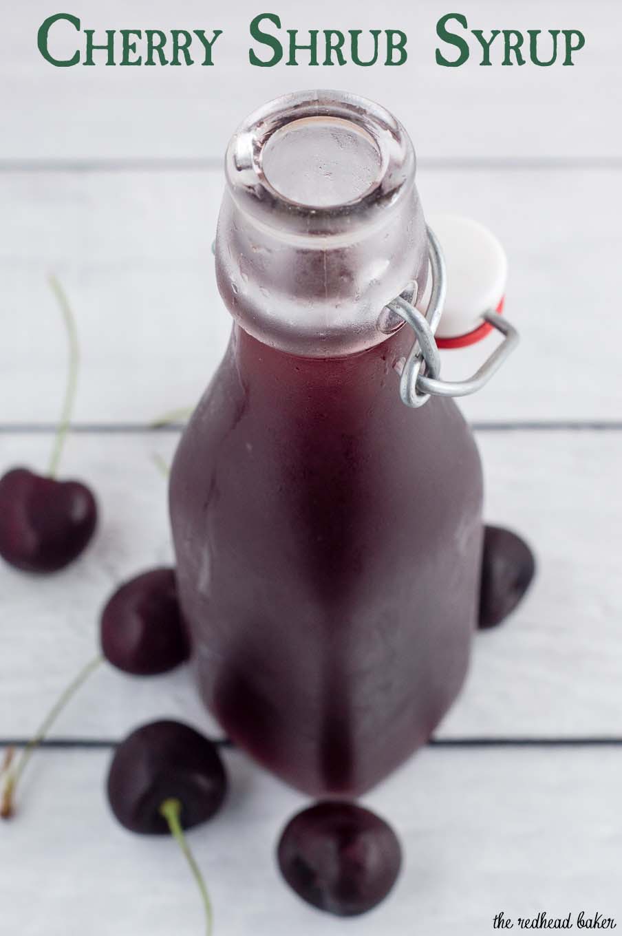 A cherry shrub is a fruit syrup preserved with vinegar, dating back to Colonial America. It can be used to make refreshing cocktails.
