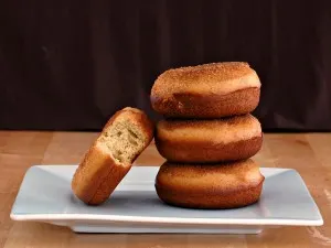 Mulled Apple Cider Donuts | The Redhead Baker