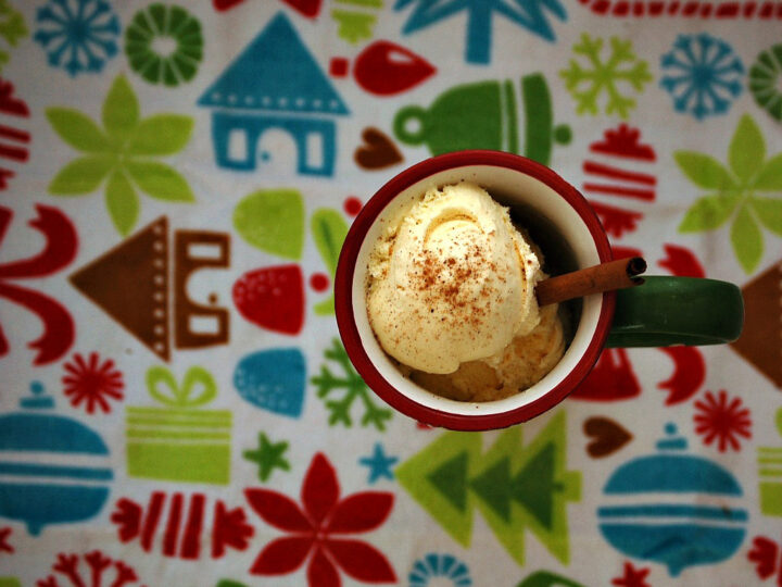 Egg Nog Ice Cream Week 12 of 12 Weeks of Christmas Treats — The