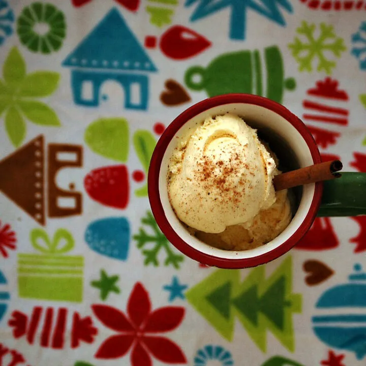 Egg Nog Ice Cream: Week 12 of 12 Weeks of Christmas Treats