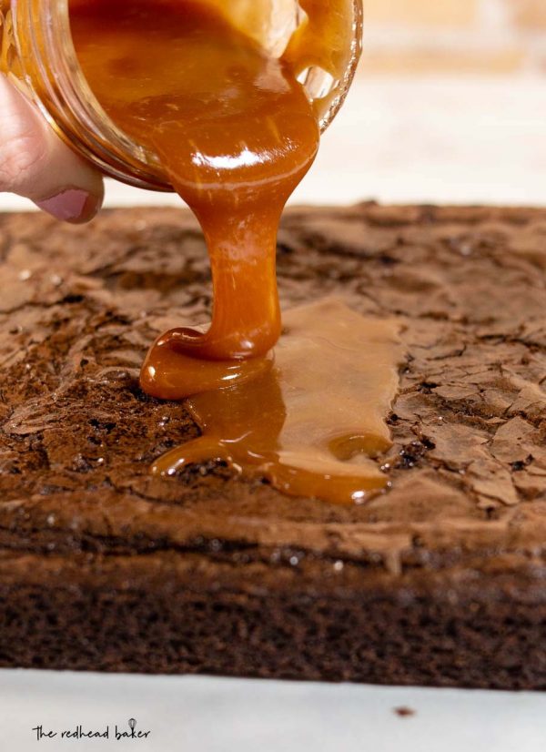 Ina's Salted Caramel Brownies by The Redhead Baker