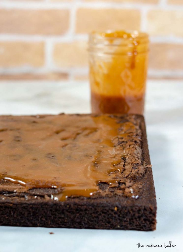 inagartenssaltedcaramelbrownies2 — The Redhead Baker
