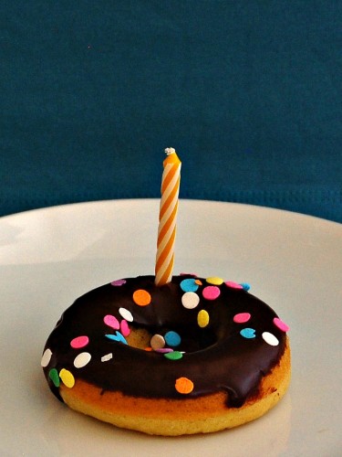 Birthday Cake Donuts