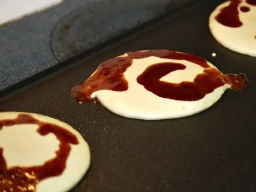 Cinnamon Roll Pancakes