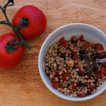 Caprese Couscous Salad