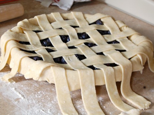 Lattice Pie Crust Instructions