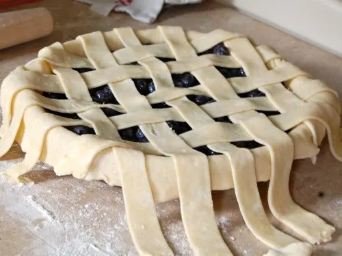 Lattice Pie Crust Instructions