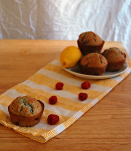 Lemon Raspberry Muffins