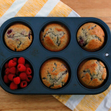 Lemon Raspberry Muffins