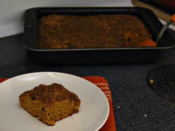 Pumpkin Breakfast Cake by The Redhead Baker