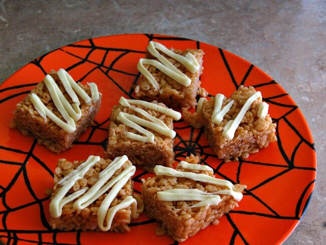 Pumpkin Spice Rice Krispie Treats