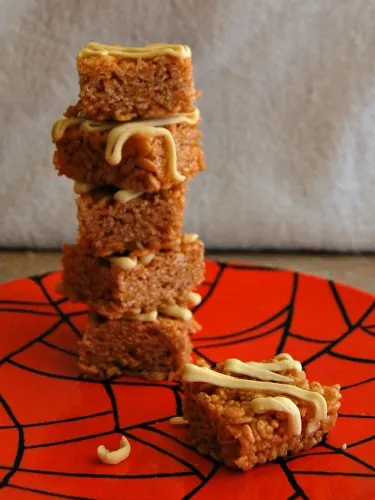 Pumpkin Spice Rice Krispie Treats