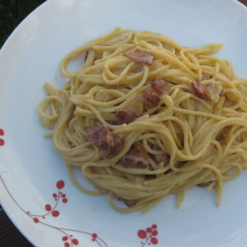 Beer and Bacon Carbonara #AmericanBeerWeek