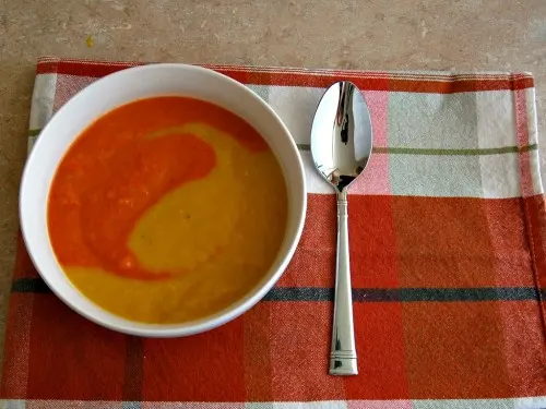 Red and Yellow Bell Pepper #Soup #PepperParty