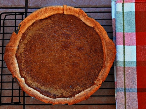 Lightened Pumpkin Pie