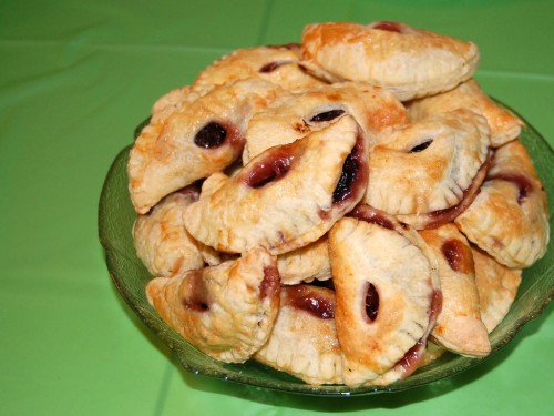 Very Hungry Caterpillar Cherry Hand Pies