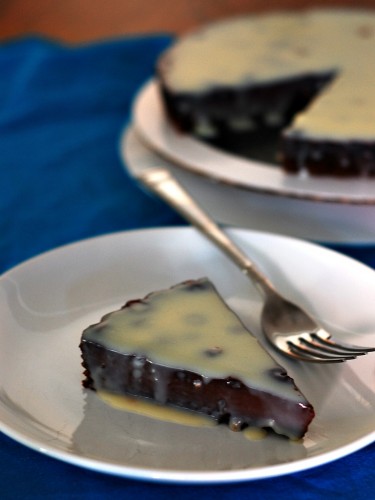 Triple Chocolate Tart #dessert #chocolate