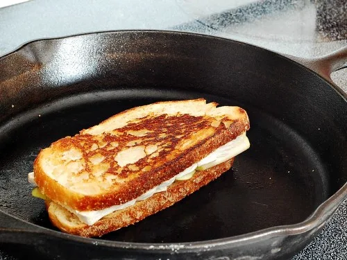 Brie and Pear Grilled Cheese by The Redhead Baker