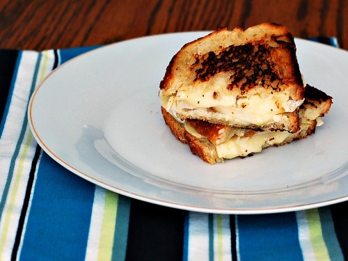 Brie and Pear Grilled Cheese by The Redhead Baker