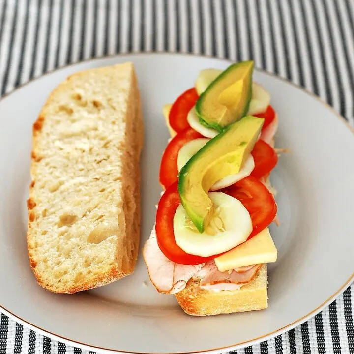 California-Style Turkey Ciabatta Sandwiches by The Redhead Baker