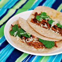Chipotle Honey Lime Pulled Pork Tacos