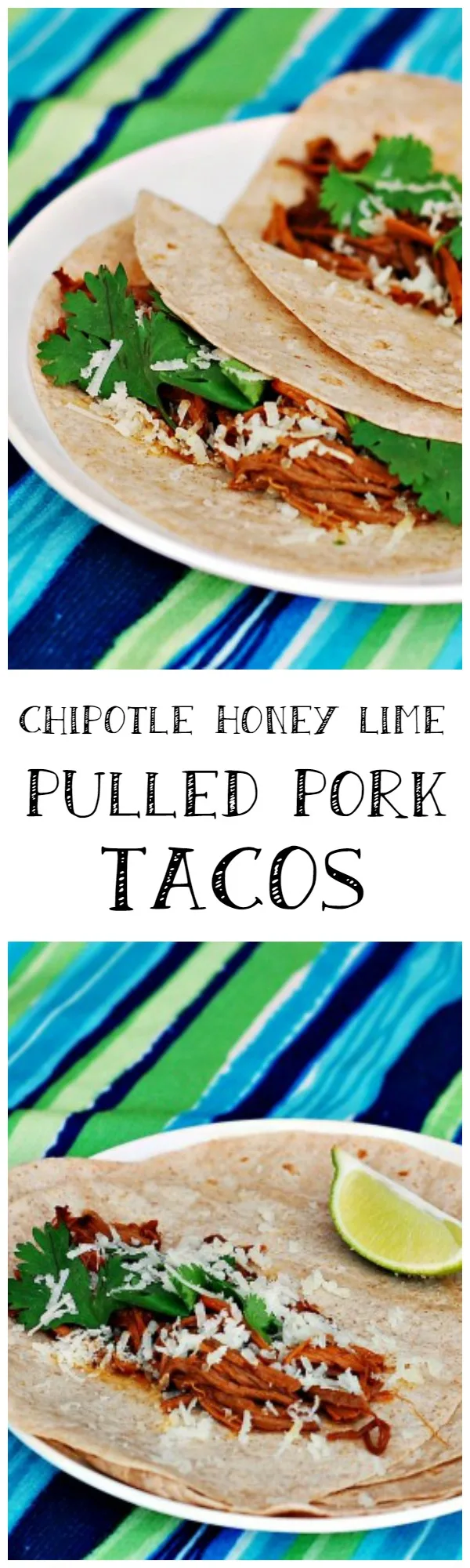 “Man Food” is all about big bold flavors, and these chipotle honey lime pulled pork tacos deliver! Make them for the dad in your life this #FathersDay | theredheadbaker.com