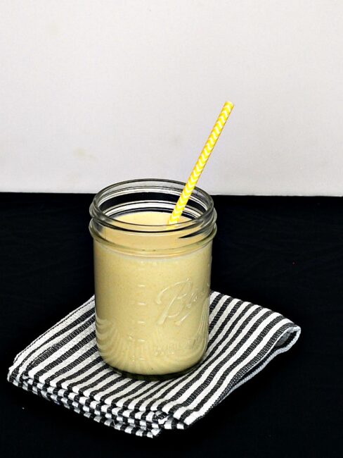 Mango Coconut Yogurt Smoothie by The Redhead Baker