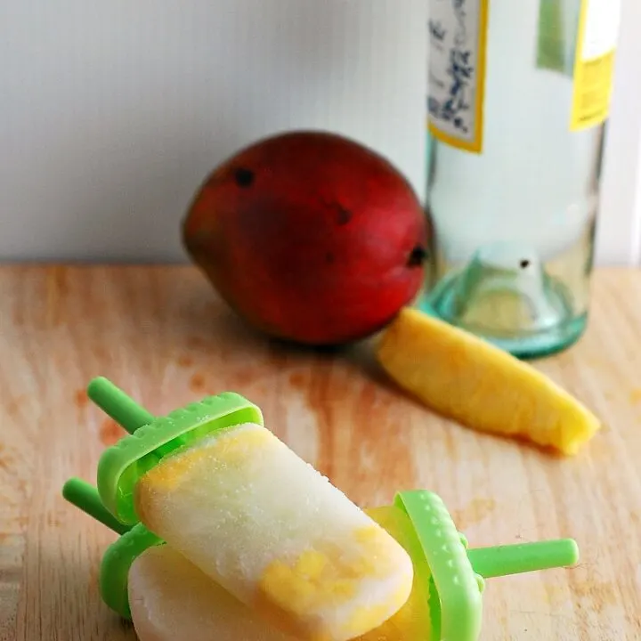 Tropical Sangria Popsicles by @TheRedheadBaker