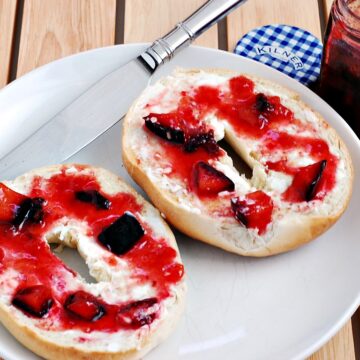 Small-Batch Vanilla-Plum Preserves by @TheRedheadBaker