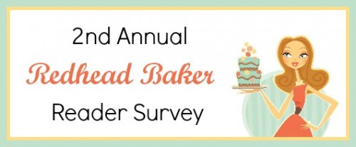 2nd Annual Redhead Baker Reader Survey