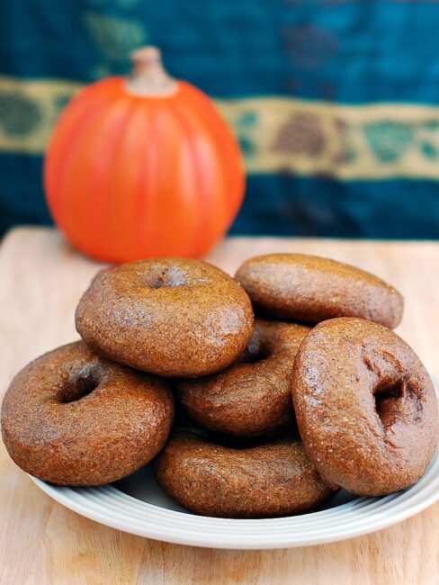 Pumpkin Bagels #SundaySupper by @TheRedheadBaker