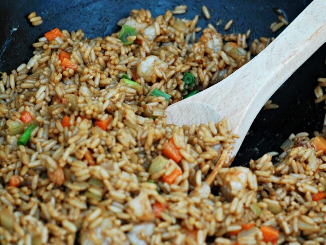 Shrimp Fried Rice #SundaySupper