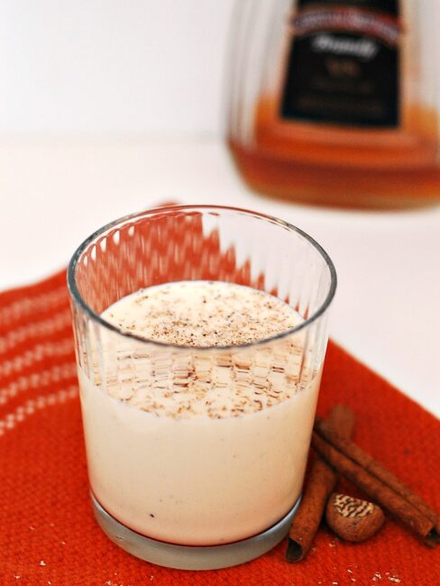 Lightened-Up Eggnog #SundaySupper by @TheRedheadBaker