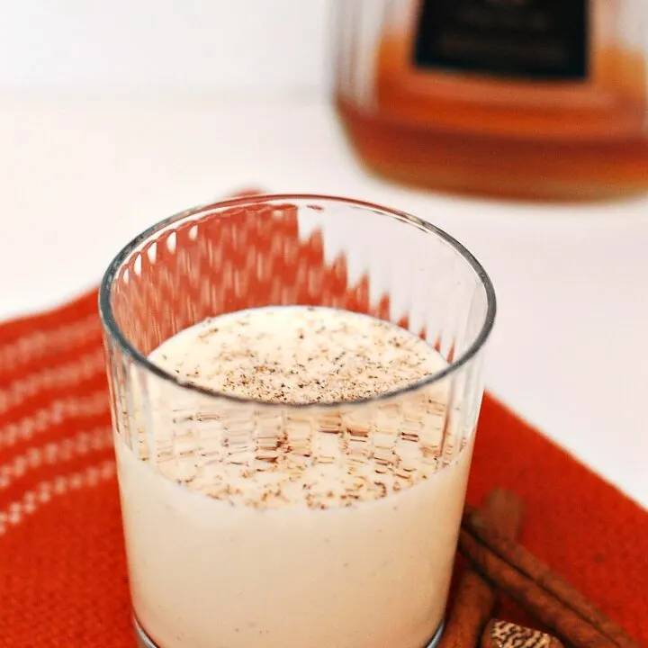 Lightened-Up Eggnog #SundaySupper by @TheRedheadBaker