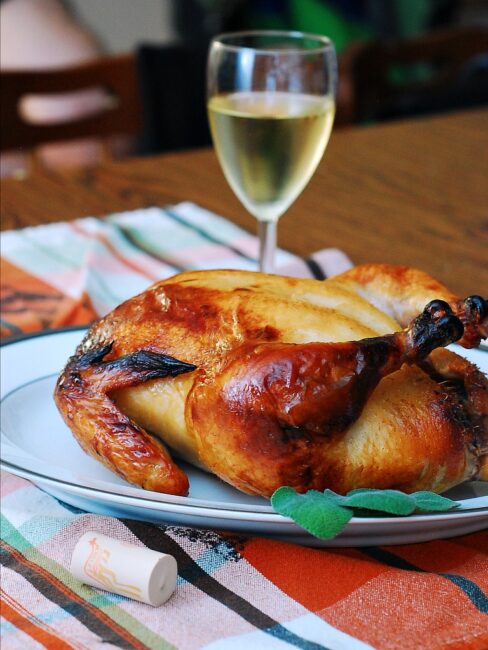 Riesling-Brined Turkey #OXOTurkeyDay by @TheRedheadBaker