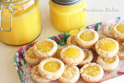 Lemon Bar Cookie Cups by Barbara Bakes