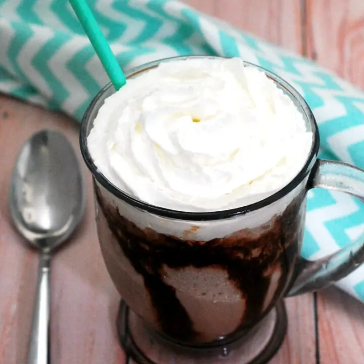 #BrunchWeek isn't complete without a decadent drink, like a mocha frappe: a blended drink with coffee and chocolate, topped with whipped cream. theredheadbaker.com