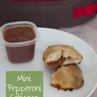 Mini Pepperoni Calzones #SundaySupper