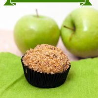 Caramel Apple Streusel Muffins #SundaySupper