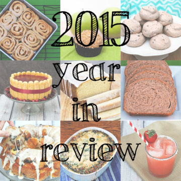 I'm wrapping up the year with a review of the most popular recipes from 2015! Did your favorite recipe make the list?