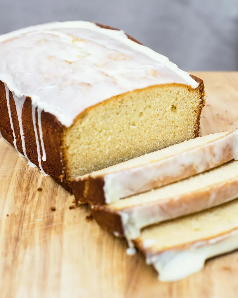 Eggnog pound cake makes a delicious Christmas dessert, or package it up to give as a homemade gift! #ChristmasWeek TheRedheadBaker.com