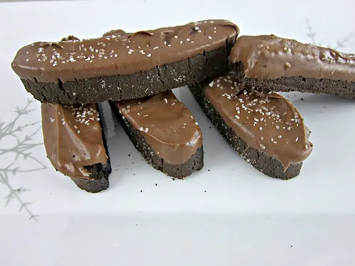 sweet beginnings double chocolate biscotti