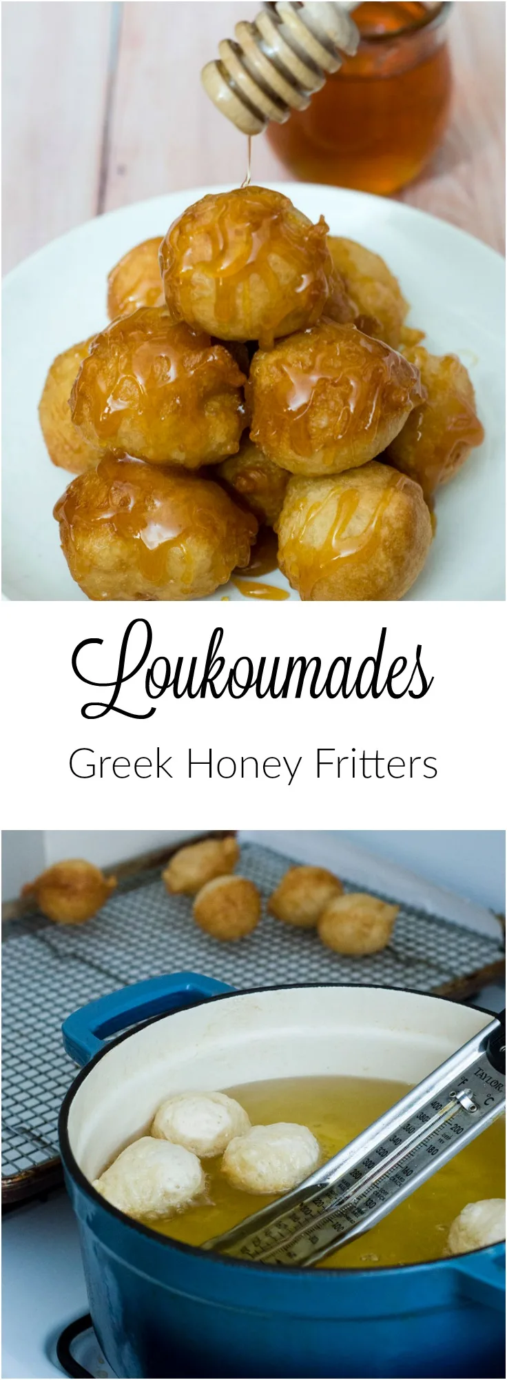 Light, airy puffs of dough are fried, then coated in a sweet honey syrup. Greeks traditionally served them as dessert, but they're equally delicious at breakfast! #SundaySupper TheRedheadBaker.com