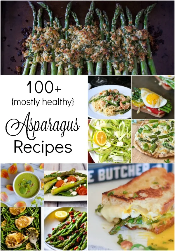 May is peak season for asparagus. I've compiled over a hundred different asparagus from fellow food bloggers, so you're bound to find one you like. TheRedheadBaker.com