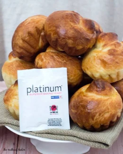 Decadent, buttery brioche is a yeast dough enriched with eggs. Serve with a light spread of your favorite fruit preserves. #BrunchWeek TheRedheadBaker.com