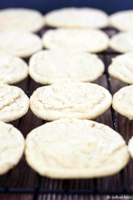 Like their cousin the snickerdoodle, lemon doodles are soft cookies with a slight crispness at their edges, thanks to a coating of sugar before baking.