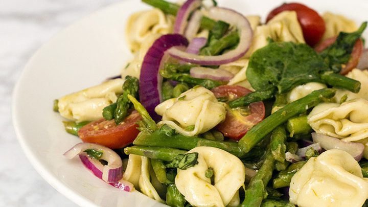 Tomato Tortellini Salad By The Redhead Baker